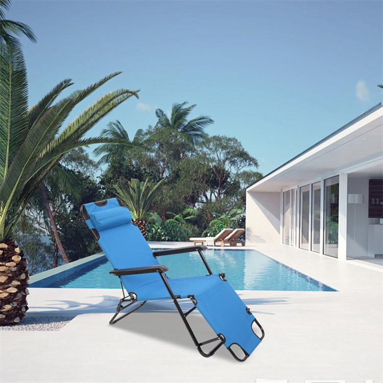 Складное кресло с откидной спинкой Zero Gravity Lounge Chair