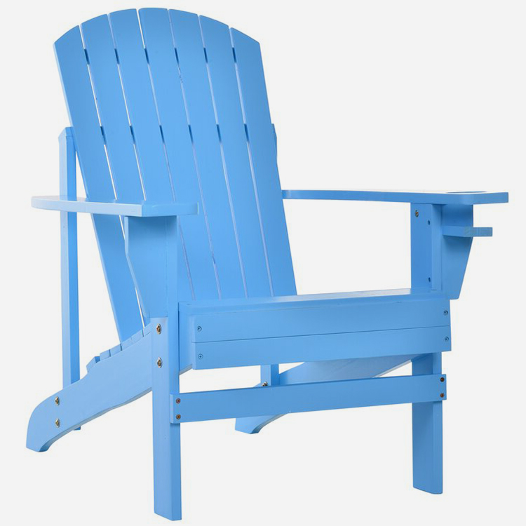 Открытый деревянный стул Adirondack
