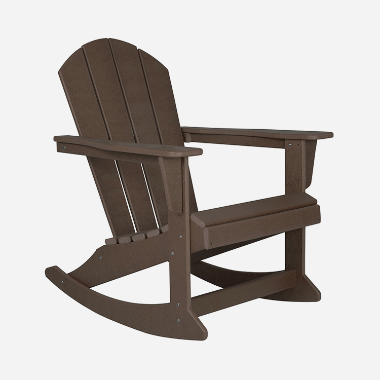 Наружное пластиковое кресло-качалка Adirondack