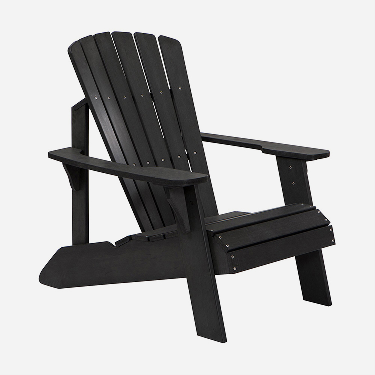 Стул Adirondack из полимерного дерева для использования вне помещений