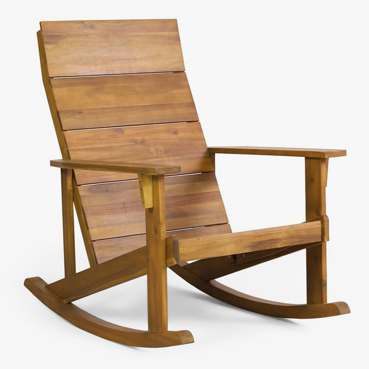 Кресло-качалка Adirondack из массива дерева