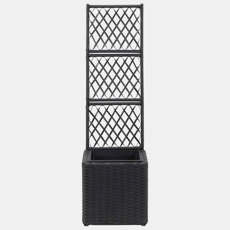 Приподнятая садовая грядка с ящиком для плантатора Trellis